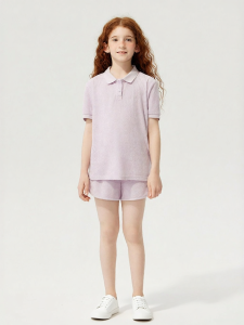 JOLLY BEAN | Embroidered Polo Sporty Short Set Girls