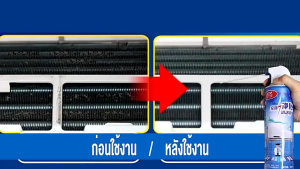 โฟมล้างแอร์ สเปรย์ล้างแอร์ สเปรย์โฟมล้างแอร์ (กลิ่นมิ้นท์) นวัตกรรมใหม่ 2in1+น้ํายาฆ่าเชื้อ ทําความสะอาดแอร์ ฆ่าเชื้อโรค