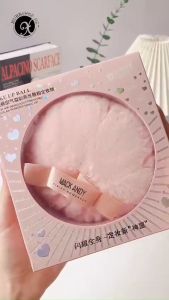 Bông phấn bắt sáng kim tuyến nhũ highlight Mack Andy Powder Make Up Ball tự nhiên rạng rỡ