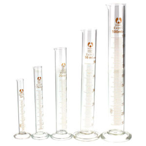 1PCS 5ml-500ml Thick Glass Measuring Cylinder Set Professional Graduated Lab Cylinders for Chemistry School Science Experiment