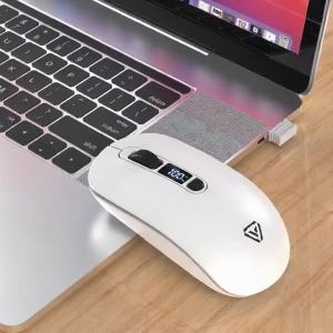 APAYADO | APAYADO T03 Mouse 2.4GHz and Bluetooth Connection 500mAh Battery USB-C Charging Port