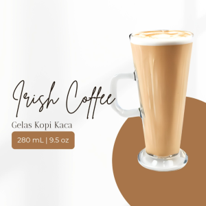 IRISH Coffee Glass | Gelas Kopi Kaca | Cangkir Kopi Susu