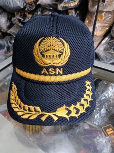 topi jala korpri ASN biru navy / topi korpri