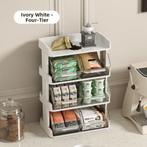 Transparent Organizer Rack Desktop