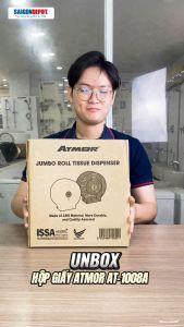 Hộp đựng giấy gắn tường ATMOR AT1008 nhựa ABS siêu bền chống va đạp đa dạng mẫu mã