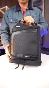 Túi đựng giày thể thao Hier Dynamic Shoe Bag ngăn chính rộng ngăn phụ tách biệt chống bám mùi