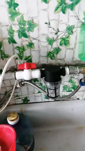 Water Inlet Pre Filter for Plastic Pipe – Tap Water Purifier with Fine Filter Screen