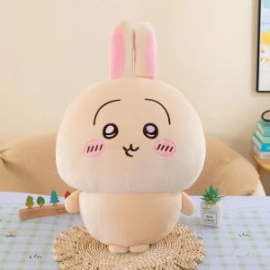Chiikawa | Large Size 60cm Usachi Chiikawa Doll Kawaii Plush Toy Peripheral Self-deprecating Bear Hachiware Pillow Cushion Gift