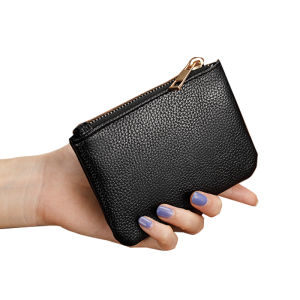 Flip Suede Coin Purse Short Money Bag Storage Card Holder Key Case Card Clip ผู้หญิง Wallet ทันสมัย Compact Storage Solution