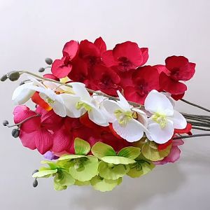 Simulated 8-head Butterfly Orchid Wedding Decoration Simulated Flower Companion Gift Box Decorative Flower Head