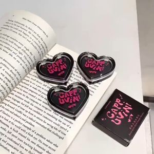 บลัชออนหัวใจดำ บลัชดำ CAPPUVINI BLACK SPIRIT WARM POWDER BLUSHER