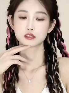 | จัดส่งจากกรุงเทพฯ | วิกผมเปียแฟชั่นเกาหลี เหมือนผมจริง น่ารัก ชิ้นผมแฟชั่นสาวฮอตดูเป็นธรรมชาติ อุปกรณ์เสริมผม |