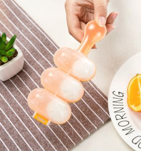 Cơm Lắc Trẻ Em Dạ Hội Khuôn Dụng Cụ Ăn Vui Nhộn Diy Dụng Cụ Nấu Ăn Nhà Bếp Hình Tròn Em Bé Bộ Lắc Ăn Để Làm Cơm