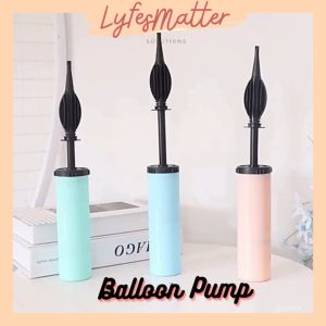 Mini Balloon Hand Pump Inflator Hand Held Tool Portable Latex Balloon Pam Belon Tangan [Large]