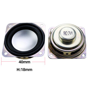 2PCS Ultra-Thin Mini Speaker 8 Ohms 2 Watt 8R 2W Diameter20mm 40mm 50mm 66mm 77mm Loudspeaker DIY Modification Loudspeakers