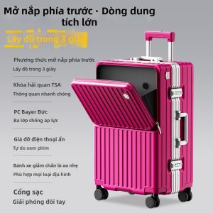 WALKTRIP | Vali Du Lịch Dung Lượng Lớn Mở Trước 20 Inch