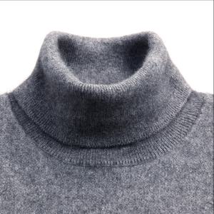 Turtleneck Men Cashmere Cotton Blend Pullover Jumper 2025 Autumn Winter Vetement Homme Ropa Hombre Pull Homme Hiver Sweater