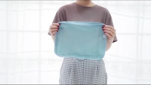 ชิ้นกระเป๋าจัดระเบียบ 7 ชิ้น สีครีม / สีดำ / น้ำเงิน / เทา / สีน้ำเงินเข้ม / สีชมพู / กระเป๋าเก็บของ กระเป๋าจัดระเบียบ