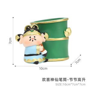 Quà Tặng Trang Trí Nhà Mới Phong Cách Quốc Gia Tượng Thần Kinh Tế Học Văn Phòng Trang Trí Để Bàn Học Thiết Bị Lưu Trữ Cao Cấp