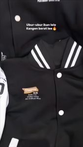 Jaket Varsity baseball sablon anak laki laki