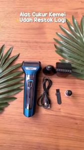 Kemei KM-6331: Alat Cukur Rambut Clipper 3 in 1 Profesional