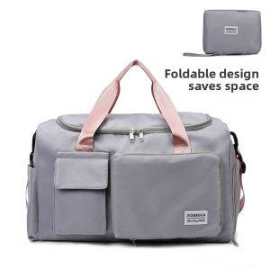 Qiyinyuan | Large Capacity Travel Bag with Shoe Compartment Foldable