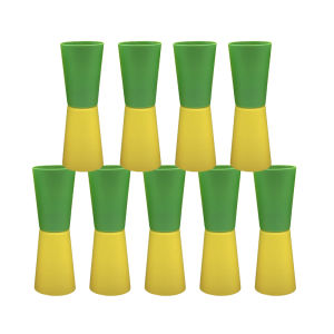 10Pcs Training Marker Road Cones Roller SoccerAgility Training Soft Tower Skating Obstacle Fun Flip Cup Outdoor Toys Kid Toys