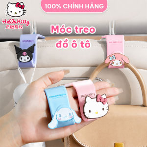 Móc Treo Đồ Ghế Xe Hơi Sanrio Hello Kitty Chịu Lực 20kg PP LFB170