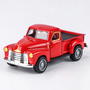 Miniature 1/32 Scale Metal Truck Toy for Kids - Christmas New Year Gift Home Office Decor Collectible Vehicle Model
