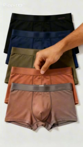 12pcs/6pcs/3pcs Boxer Brief For mens Underwear Cotton mens boxer briefs comfortable breathable soft