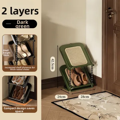 BANGBONUO | Narrow Space Saving Multi-tier Shoe Rack Bamboo