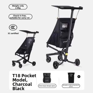 XIAOHUZI | Foldable Baby Stroller Lightweight Reclining