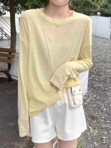 Cool Silk Ice-Film Sleeve Long T-Shirt