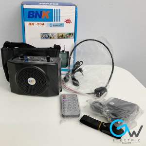BNK BK-204 Rechargeable Multi-Functional Bluetooth Speaker Waistband Amplifier
