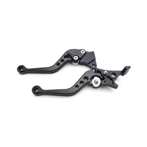 OUHOE | 2Pcs Universal Moto CNC Alloy Double Disc Brake Levers Adjustable Front Rear Lightweight for Motorbike Repair