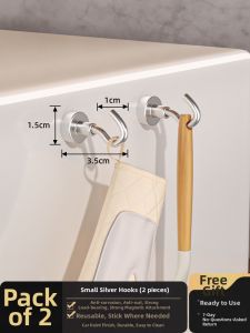 CHUSHE | Strong Magnetism Invisible Installation Magnetic Hook