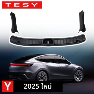 สําหรับ Tesla ใหม่รุ่น Y เปิดตัว 2025 Juniper 2025 + Trunk เกณฑ์ Strip TPE Anti Scratch ป้องกันฝาปิด