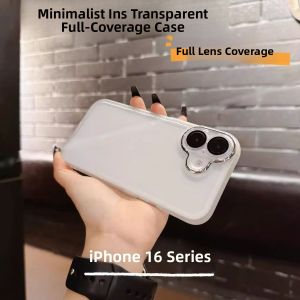 Gyro New 15 pro Full Cover 13 Hand High Sense Apple Case Compatible with iPhone 16 Silicone Stand Lens Protection Shockproof Shell