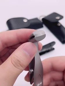 1Pcs Toenail Clippers Wide Jaw Opening Thick Nails Cutter Long Handle Stainless Steel Professional Fingernail Clipper