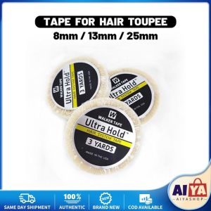 ★Same Day Shipping★ 3Yards White Ultra Hold Wig Tape Double Sided Adhesives Tape For Hair Extension/Toupee/ Lace Wigs Adhesive Wig Tape 307-Hair-System-Tape-White-3Y