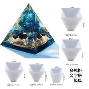 วัสดุ DIY สำหรับงานฝีมือแบบปรับแม่เหล็กทรงพีระมิด เทอร์ร่าพลังงาน เซลล์แก้ว เครื่องประดับแฟชั่น เครื่องประดับอื่นๆ