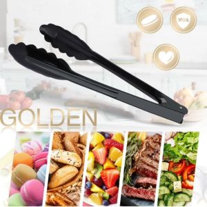 Large bread tongs food tong serving tongs buffet tong for gummy candy tongs for cooking siomai tongs thongs for kitchen clip for cooking utensils small tongs for candy ice tongs anti scalding clip salad tongs camping cooking set