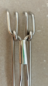 Lifter Stainless Steel Wire Tong Pakkad Kitchen Utensils Holder for Kitchen