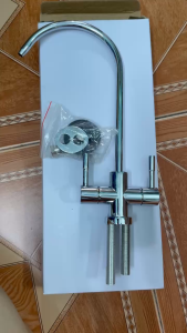 Vòi máy lọc nước 2 chân - vòi đôi máy RO- chất lượng ổn định độ bền cao đẹp dễ lắp ráp
