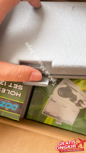 DOZIRO Hole Saw Set 13 pcs Mata Bor Kayu Hidroponik Wood Holesaw Kit Gypsum PVC Hidroponik