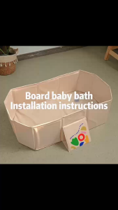 Foldable Bath Tub for Baby with Non-Slip Base，Baby bath tub - A foldable PVC baby basin for infants