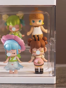 ตู้โชว์ตุ๊กตา กล่องฟิกเกอร์ กล่องใส่โมเดล เก็บรวบรวมโมเดล สามารถวางซ้อนกันได้ ทนฝุ่นและน้ำ ตัวเลือกขนาดหลายขนาด