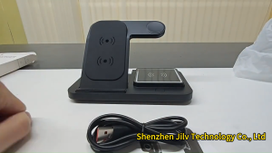 2025 3-in-1 portable foldable 50w fast qi2 3 in 1 phone magnetic wireless charger stand for iphone samsung huawei