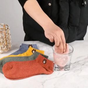 Lady bear socks randomly send color a pair of cute sporty soft breathable low socks