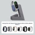 Hình Học Đế Sạc PC Cho Xiaomi Band 9/9Pro/8/8Pro/Redmi Watch 4 Cáp Sạc USB Giá Đỡ Phụ Kiện Thông Minh. 